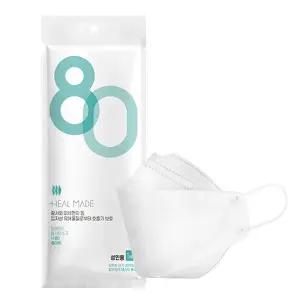 힐메이드 3D KF80 황사방역 마스크 대형 (100매/화이트)