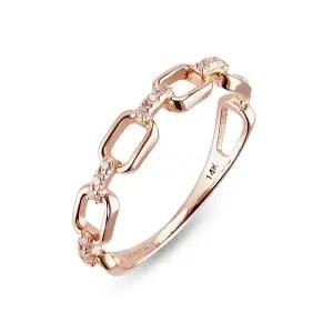 [도로시][빌리츠키 착용] 14k 블라디 사슬 체인반지