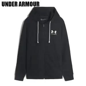 [언더아머] 남성용 라이벌 테리 LC 후드집업 1370409_001