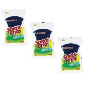 3M 스카치브라이트 욕실용 수세미 (BC-1) 3P 1세트