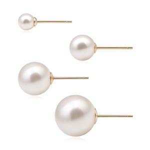 14K 스왈 진주 귀걸이(8mm)
