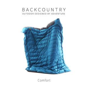 백컨트리 컴퍼터 G1000 캠핑이불 사각 동계 구스다운 침낭
