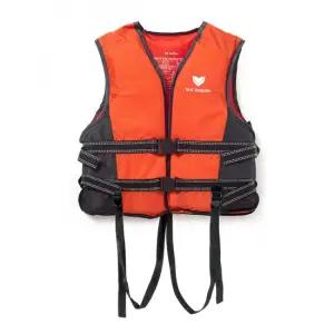 국산 돌핀 오렌지 구명조끼 L) 수영 부력보조복