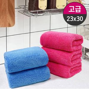 극세사 고급 만능크리너 두꺼운 복실이 행주 23x30 1P