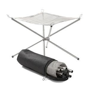 데일리쇼핑 초경량 접이식 메쉬화로대 풀세트 불멍 캠핑 화로대 멍캠핑 바베큐 장작 차박 백패킹