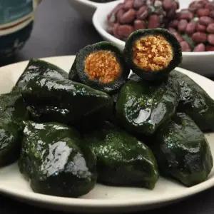 영광 모싯잎 생 모시송편(깨) 4kg 100개내외(봉당 10개입내외 x 10봉)