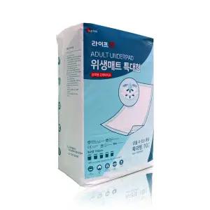 라이프업 성인용기저귀 위생깔개매트 특대형 1팩 10매