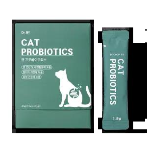 닥터바이 캣 프로바이오틱스 고양이 유산균 설사 변비 면역력 피부 장 영양제