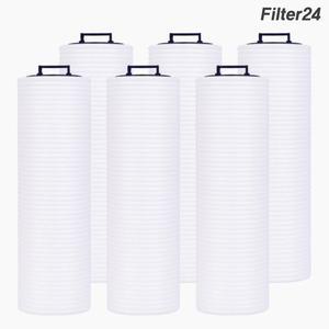 [필터24]듀벨 몬스터필터 수도애 F15 연수기 리필필터 호환 고급형 6개 SET [정품 대비 20% 두께 UP]