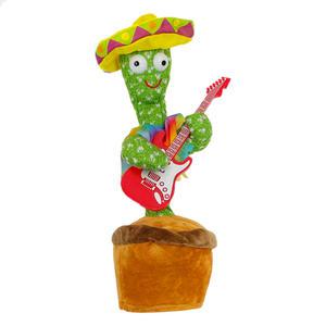 다다랜드 춤추고 말따라하는 기타 선인장 인형, 1개