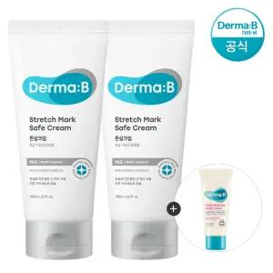 [공식] 더마비 스트레치 마크 세이프 크림(튼살크림) 180ml x2개+튜브견본(랜덤)