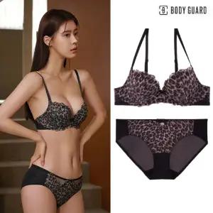 [롯데백화점]보디가드 리얼 레오파드 삼각팬티 세트 BGWBY901BGWPY901