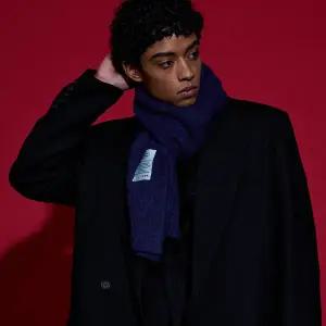 [롯데백화점]리끌로우 울터치 니트 머플러 네이비