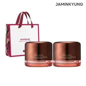 [자민경] 1 + .1 크레마카라콜 오리지널 달팽이 크림 50ml + 쇼핑백