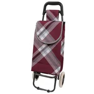 와인체크 소형 시장바구니캐리어 접이식카트 쇼핑 바퀴달린 장바구니 핸드 가방 구루마 장보기