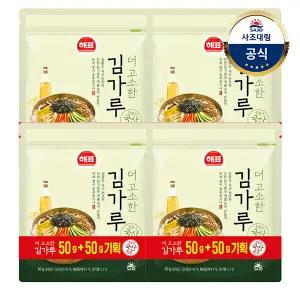 해표 더고소한 김가루 100g(50g x2) x4개 /반찬