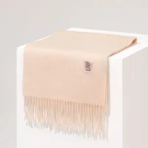 갤러리아 RECLOW LAND 캐시미어 100% 머플러 아이보리