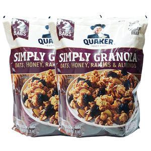 퀘이커 심플리 그래놀라 시리얼 978gx2개입