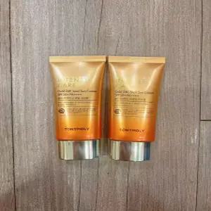 토니모리 인텐스 케어 골드 24k 스네일 선 크림 50ml spf50+pa++++  2개