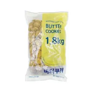 신흥 버터쿠키 1.8kg 대용량 업소용 인간 옛날과자 유