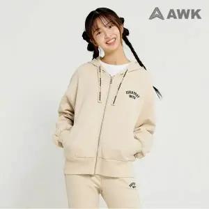 [보리보리/에어워크 주니어]루즈핏 레터링 벌룬 소매 후드 집업