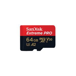 샌디스크 MicroSDXC Class10 EXTREME Pro 64G SQXCU 4K 마이크로SD카드 메모리카드 블랙박스 홈카메라 액션캠 휴대폰 무료 口
