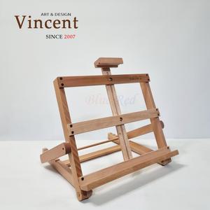 빈센트 테이블이젤 VC-T100(A타입) 접이식 책상이젤 탁상용 책상용 원목 그림받침대