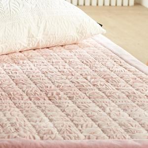 [샤이닝홈]아밍 하르딘 5mm 착번 극세사 논슬립 침대패드 S/Q 2size 4컬러