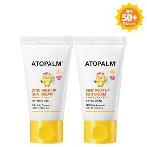 [아토팜]아토팜 징크 마일드 업 선크림 65gx2개 SPF50+ PA++++