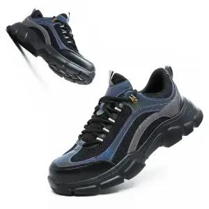 니더스 경량 발편한 통풍 반사띠 4인치 작업화 ND-430R