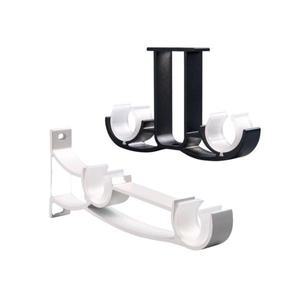 벽 천장 이중 커텐봉 브래킷 커튼봉 브라켓 걸이 홀더