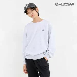 [보리보리/에어워크 주니어]에센셜 스몰 로고 맨투맨