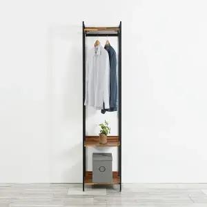 동서가구 쏘노 시스템 드레스룸 400 1단 행거 옷장 DF921186