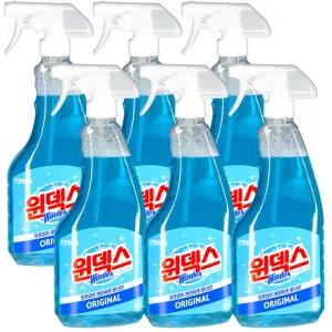 윈덱스 유리세정제 본품 스프레이 500ml x 6개