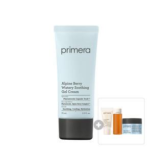 프리메라 알파인 베리 워터리 수딩젤크림, 75ml, 1개 + 증정(워터리크림, 15ml, 1개 + 오가니언스워터리에센스, 30ml, 1개 + 페이셜마일드필링, 30ml, 1개 )