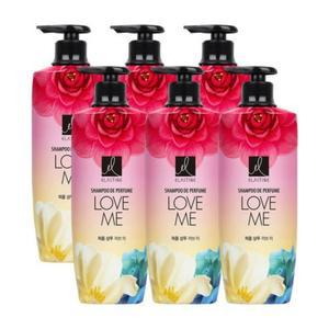 엘라스틴 퍼퓸 러브미 샴푸 600ml X 6개