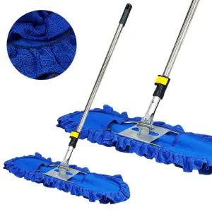 (세트) 극세사 리스킹 물걸레 +밑판+자루 (물걸레 대걸레)