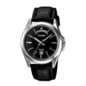 카시오 시계 MTP-1370L-1A 남성용 손목시계 가죽밴드 CASIO 정품