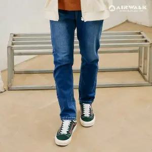 [보리보리/에어워크 주니어]주니어 밴딩 테이퍼드핏 데님 팬츠