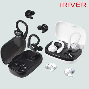 아이리버 블루투스 귀걸이형 무선 이어폰 IB-EARPIN5 2in1 커널형 스포츠 운동