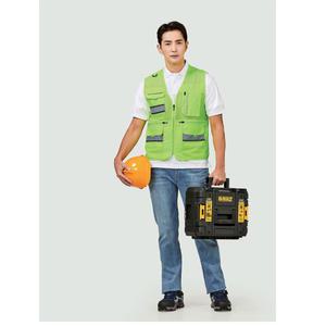 [피오젠] PW-V42 FW 형광조끼 작업조끼 단체복 유니폼 남녀공용 [손자수무료]