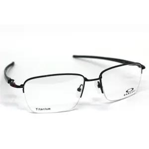 오클리 초경량 티타늄 반무테 안경테 게이지 3.2 블레이드 OX5128-04 GAUGE 3.2 BLADE