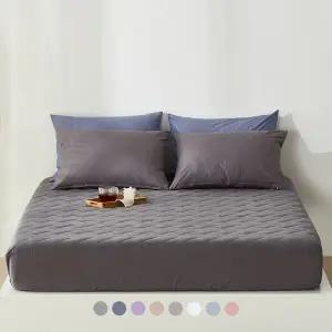 [벨로코]순면 스테이 누빔매트리스커버 슈퍼싱글SS