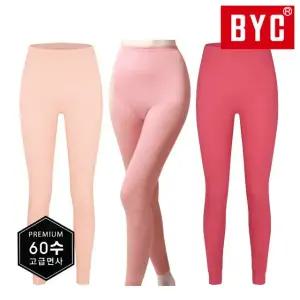 BYC 60수양면여성하의 / 여성내의내복바지타이즈