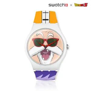 [본사직영][Swatch x DBZ] Kamesennin 뉴 젠트 SUOZ346