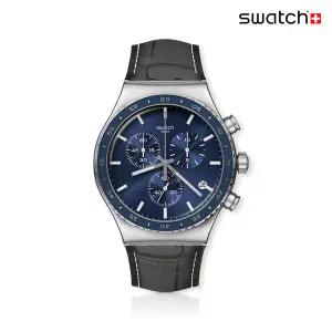 [Swatch/본사직영] 뉴 아이러니 크로노 YVS496