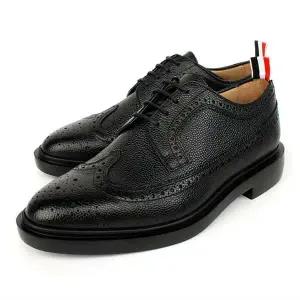 톰브라운 삼선 클래식 윙탭 구두 MFD002H 00198 001