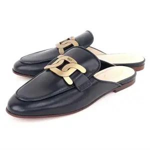 토즈 로고 체인 사보 뮬 슬리퍼 XXW79A0EX40 NF5B 999