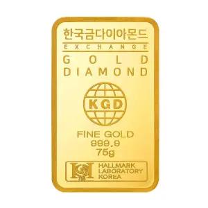 갤러리아 순금 골드바 24K 75g 999.9 금시세