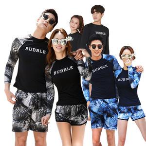 BUCK703 땡가격 버블 래쉬가드 남여 레쉬가드 여성 남성 수영복 상의 비치웨어